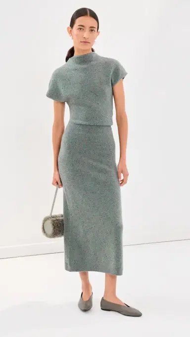 Proenza Schouler Abie Dress In Dress In Donegal Knit | Thumbnail 5 Proenza Schouler Abie Dress In Dress In Donegal Knit | Thumbnail 5
