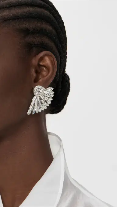 Deepa Gurnani Deepa by Perry Earrings | Thumbnail 3 Deepa Gurnani Deepa by Perry Earrings | Thumbnail 3