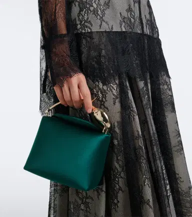Erdem Bloom Mini satin top-handle bag | Thumbnail 6 Erdem Bloom Mini satin top-handle bag | Thumbnail 6