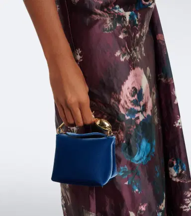 Erdem Bloom Micro velvet top-handle bag | Thumbnail 6 Erdem Bloom Micro velvet top-handle bag | Thumbnail 6