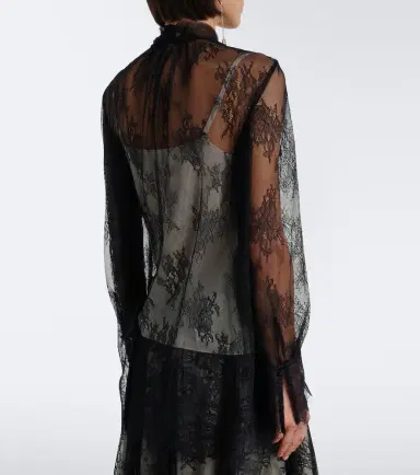 Erdem Bow-detail floral lace blouse | Thumbnail 5