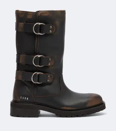 Golden Goose Kurt leather biker boots | Thumbnail 2