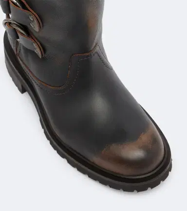 Golden Goose Kurt leather biker boots | Thumbnail 3