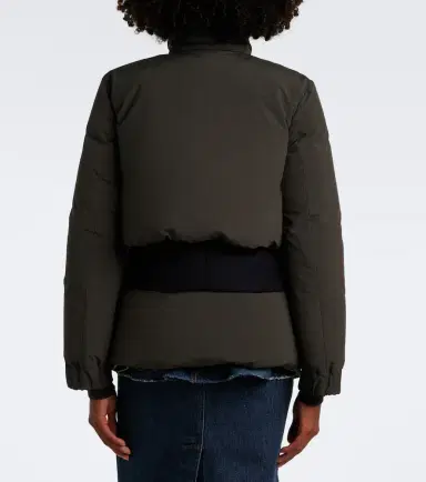 Sacai Layered wool-trimmed down jacket | Thumbnail 5 Sacai Layered wool-trimmed down jacket | Thumbnail 5
