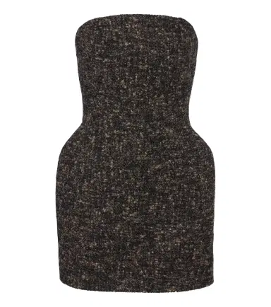 Magda Butrym Bouclé wool and cashmere-blend bustier dress | Thumbnail 1 Magda Butrym Bouclé wool and cashmere-blend bustier dress | Thumbnail 1