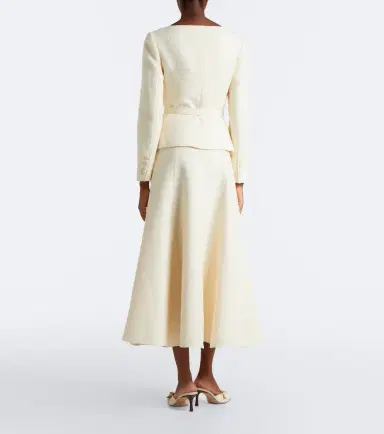 Roland Mouret Bouclé midi skirt | Thumbnail 2 Roland Mouret Bouclé midi skirt | Thumbnail 2