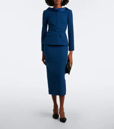 Roland Mouret Crêpe jacket | Thumbnail 3 Roland Mouret Crêpe jacket | Thumbnail 3