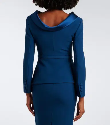 Roland Mouret Crêpe jacket | Thumbnail 5 Roland Mouret Crêpe jacket | Thumbnail 5