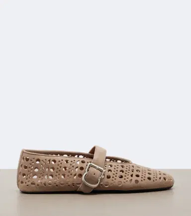 Alaïa Alaïa Vienne suede Mary Jane flats | Thumbnail 2
