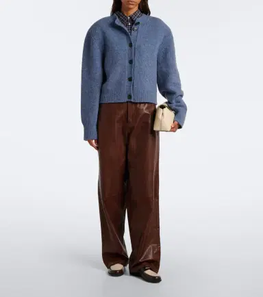 RÓHE Róhe Leather wide-leg pants | Thumbnail 2 RÓHE Róhe Leather wide-leg pants | Thumbnail 2