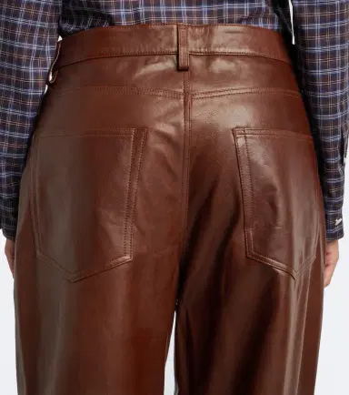 RÓHE Róhe Leather wide-leg pants | Thumbnail 6 RÓHE Róhe Leather wide-leg pants | Thumbnail 6