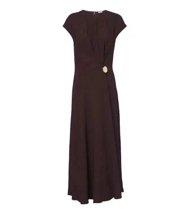 Taipan crêpe maxi dress