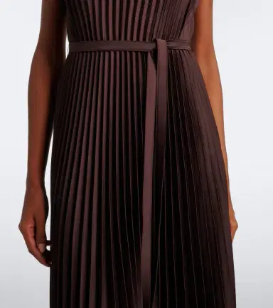 Joseph Volta plissé midi dress | Thumbnail 3