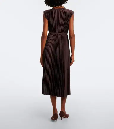 Joseph Volta plissé midi dress | Thumbnail 5