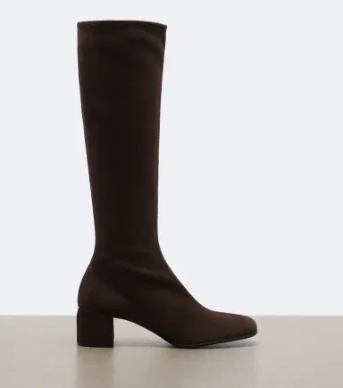 Prada Suede knee-high boots | Thumbnail 4