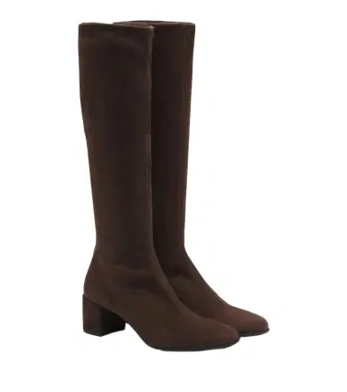Prada Suede knee-high boots | Thumbnail 1