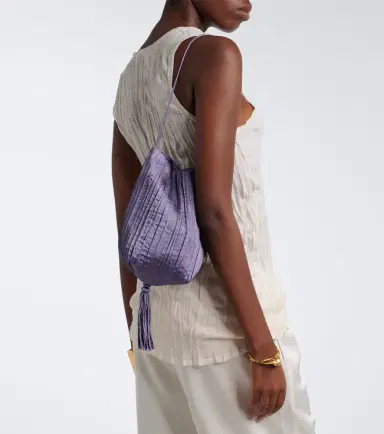 Posse Esme Small satin shoulder bag | Thumbnail 4
