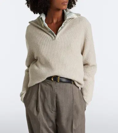 Arch4 Saatchi cashmere zip-up sweater | Thumbnail 3