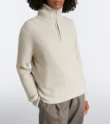Arch4 Saatchi cashmere zip-up sweater | Thumbnail 5