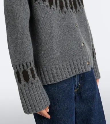 Arch4 Fair Isle cashmere cardigan | Thumbnail 2