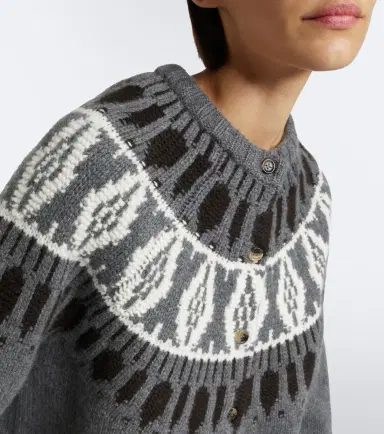 Arch4 Fair Isle cashmere cardigan | Thumbnail 5