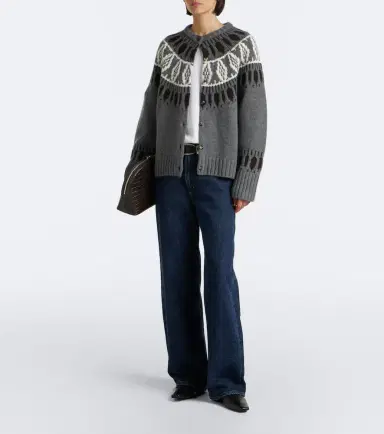 Arch4 Fair Isle cashmere cardigan | Thumbnail 6