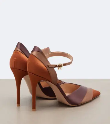 Gianvito Rossi Sofia D'Orsay satin pumps | Thumbnail 2 Gianvito Rossi Sofia D'Orsay satin pumps | Thumbnail 2