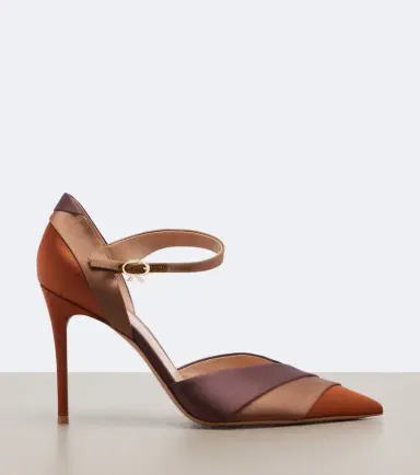 Gianvito Rossi Sofia D'Orsay satin pumps | Thumbnail 4 Gianvito Rossi Sofia D'Orsay satin pumps | Thumbnail 4