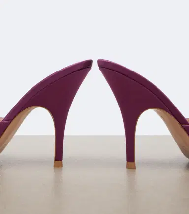 Gianvito Rossi Sofia satin mules | Thumbnail 2