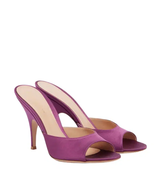 Sofia satin mules Sofia satin mules
