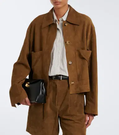 Joseph Aitna suede jacket | Thumbnail 2