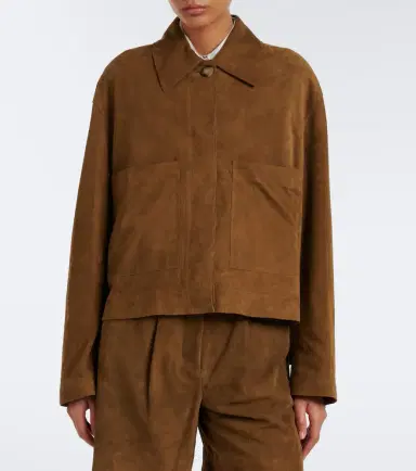 Joseph Aitna suede jacket | Thumbnail 3