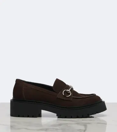 Gucci Rhody Horsebit suede platform loafers | Thumbnail 2 Gucci Rhody Horsebit suede platform loafers | Thumbnail 2
