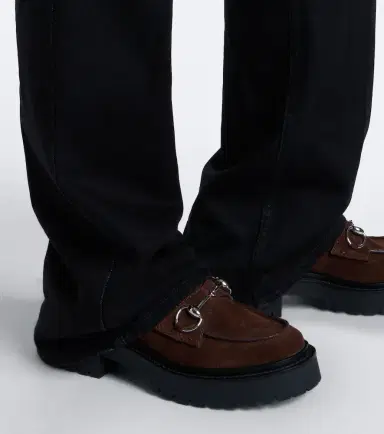 Gucci Rhody Horsebit suede platform loafers | Thumbnail 6 Gucci Rhody Horsebit suede platform loafers | Thumbnail 6