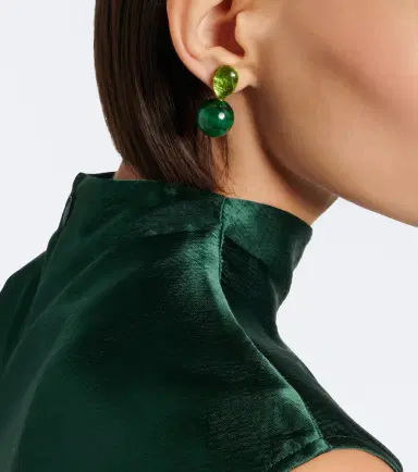 Jennifer Behr Allison embellished drop earrings | Thumbnail 6 Jennifer Behr Allison embellished drop earrings | Thumbnail 6