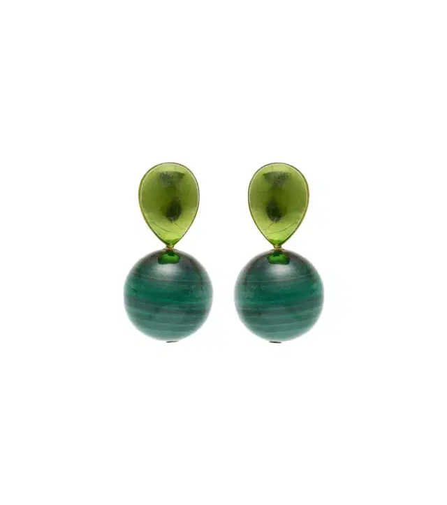 Allison embellished drop earrings