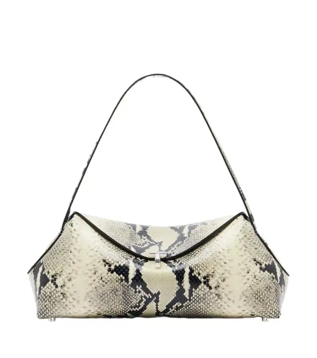 T-Lock Small leather shoulder bag