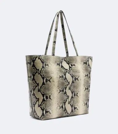 TOTEME Roam Large snake-effect leather tote bag | Thumbnail 2 TOTEME Roam Large snake-effect leather tote bag | Thumbnail 2