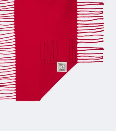 TOTEME Fringed wool and cashmere scarf | Thumbnail 3 TOTEME Fringed wool and cashmere scarf | Thumbnail 3
