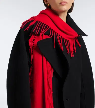 TOTEME Fringed wool and cashmere scarf | Thumbnail 5 TOTEME Fringed wool and cashmere scarf | Thumbnail 5