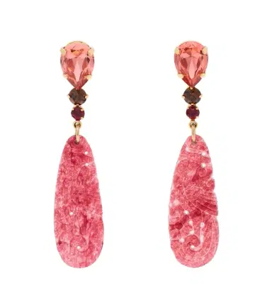 Jennifer Behr Corinna embellished drop earrings | Thumbnail 1 Jennifer Behr Corinna embellished drop earrings | Thumbnail 1