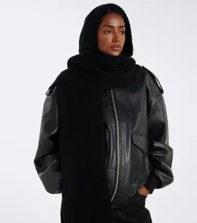 Yves Salomon Wool and cashmere hood | Thumbnail 4