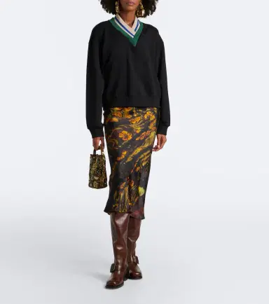 Dries Van Noten Leather over-the-knee boots | Thumbnail 5