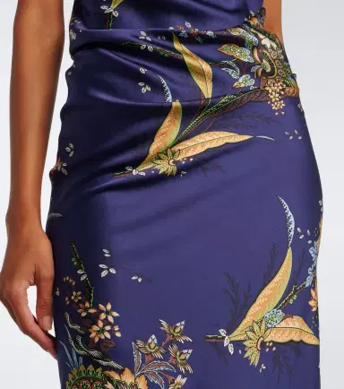 Staud Charli printed silk-blend maxi dress | Thumbnail 6