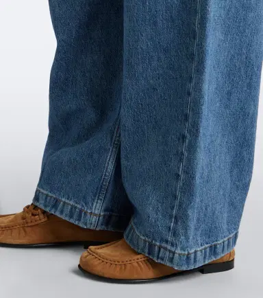 Loewe Draped wide-leg jeans | Thumbnail 3