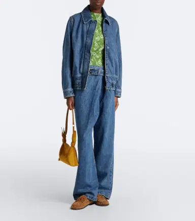 Loewe Draped wide-leg jeans | Thumbnail 5