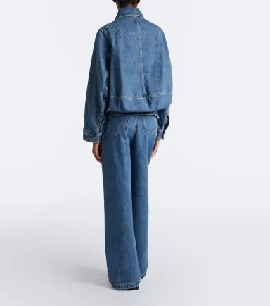 Loewe Draped wide-leg jeans | Thumbnail 6
