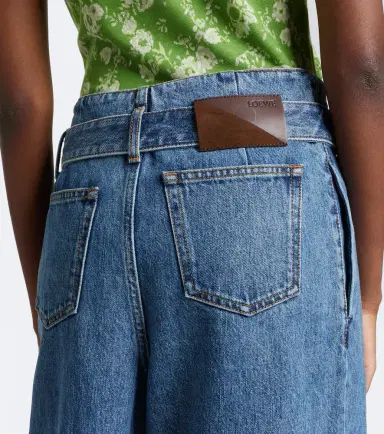 Loewe Draped wide-leg jeans | Thumbnail 7