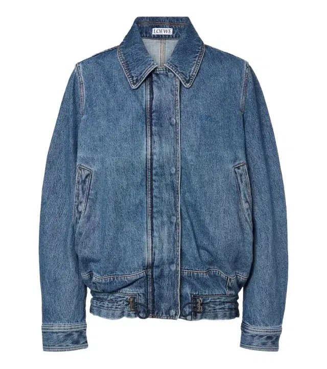 Denim blouson jacket Denim blouson jacket