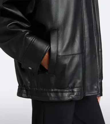 Loewe Oversized leather jacket | Thumbnail 3 Loewe Oversized leather jacket | Thumbnail 3